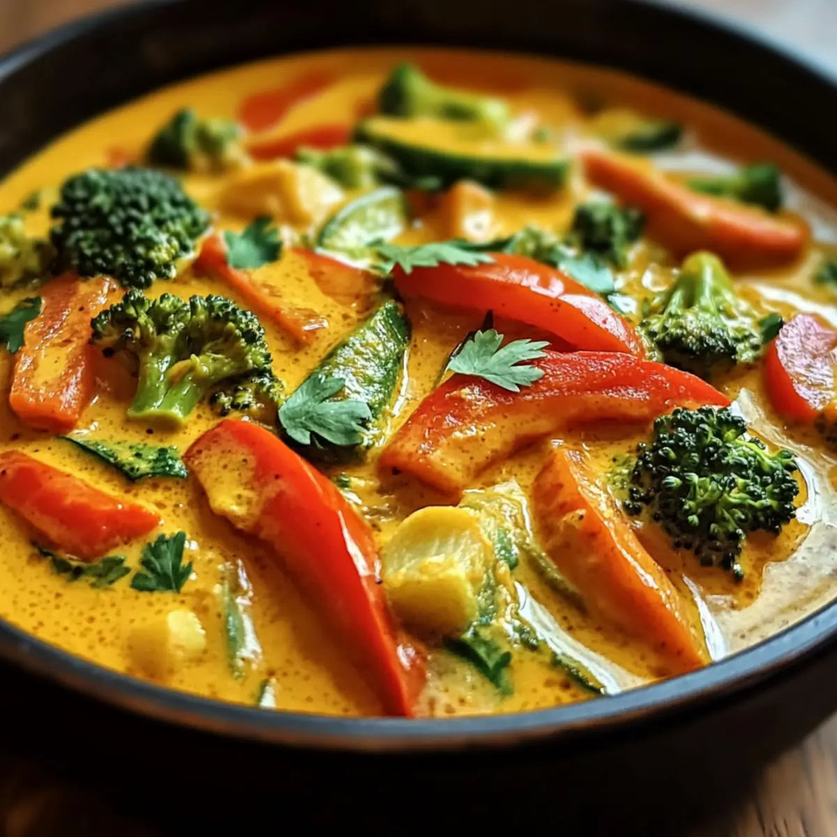 Gemüse Curry mit Kokosmilch