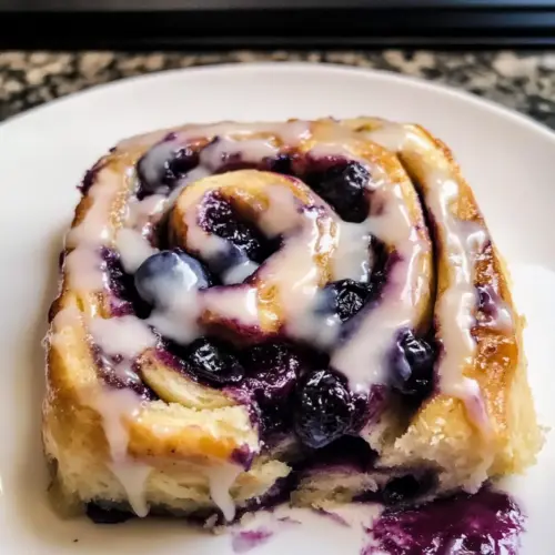 Blaubeer-Zitronen-Zimtschnecken