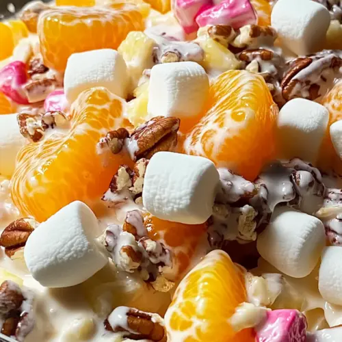 Köstlicher Ambrosia-Salat