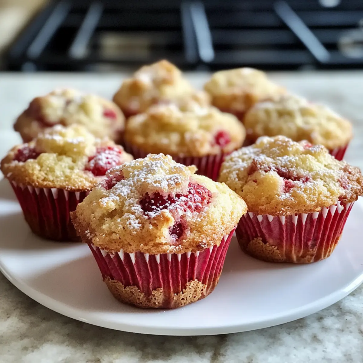 Erdbeerküchlein Muffins