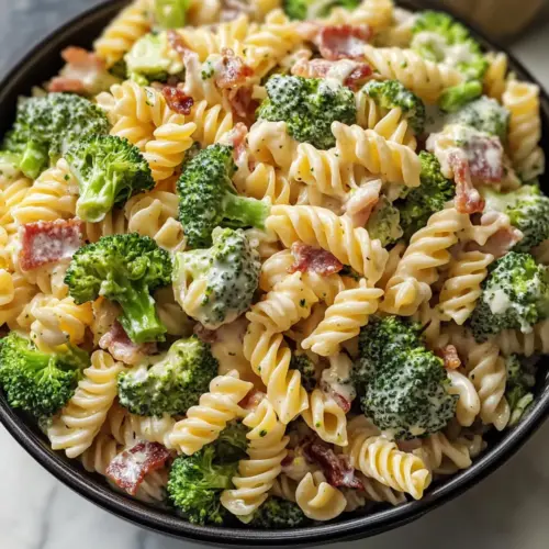 Leckere Brokkoli-Pasta-Salat Rezept