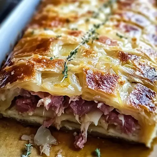 Unwiderstehlicher Reuben-Bake-Auflauf