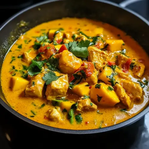 Mango-Hähnchen-Curry