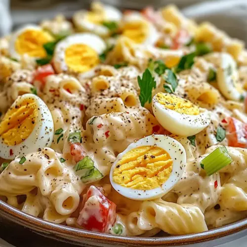 Teufels-Ei-Nudelsalat für das perfekte Picknick