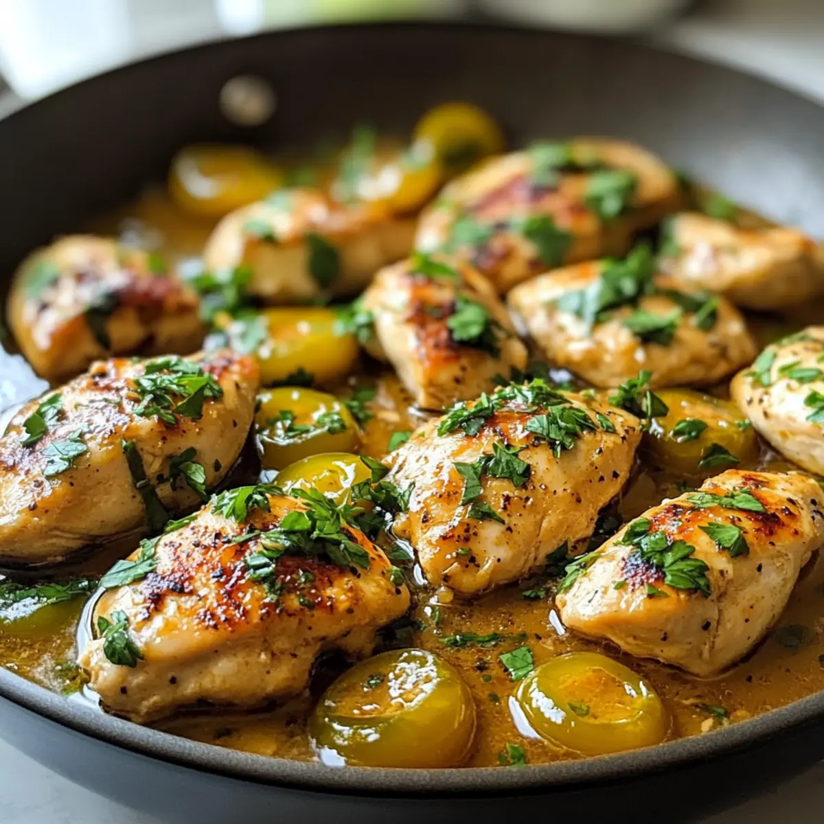 Beste Pepperoncini-Hühnchen-Pfanne