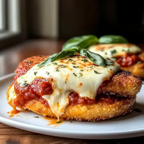 Klassische Hähnchen Parmigiana