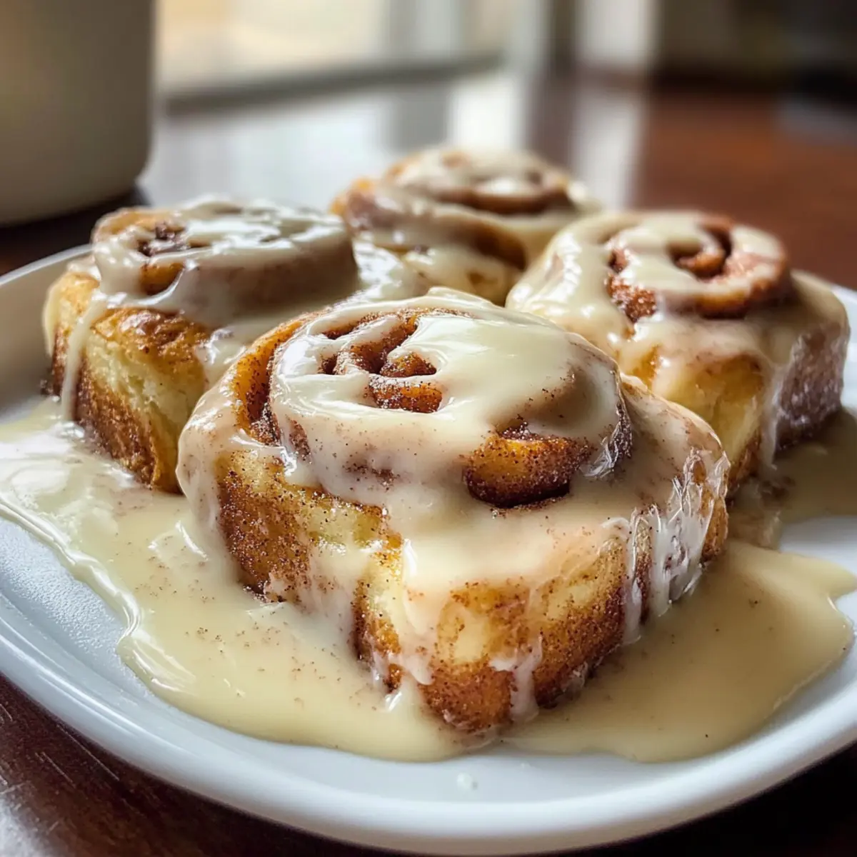 Flaumige Zimtschnecken