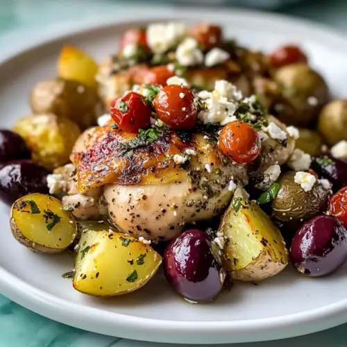 Kräuter-Hellenisches-Hühnchen-Feuerzeug-Päckchen