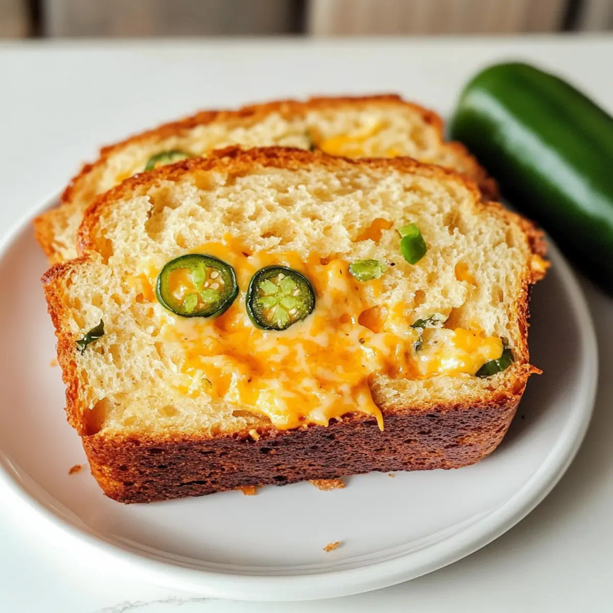Jalapeño-Cheddar-Brot