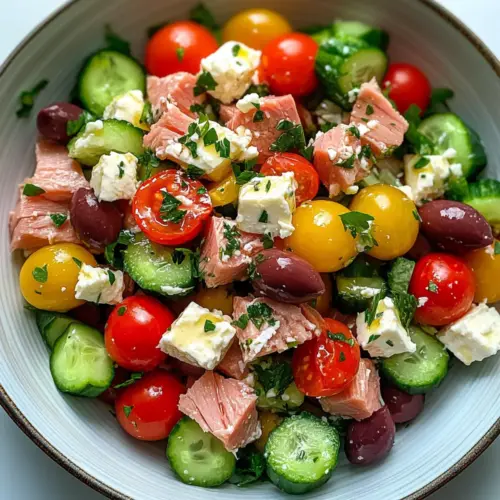 Mediterraner Thunfischsalat