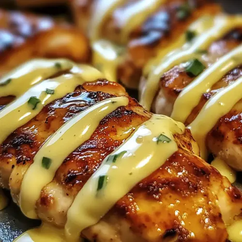 Mexikanisches Hähnchen mit Käsesoße