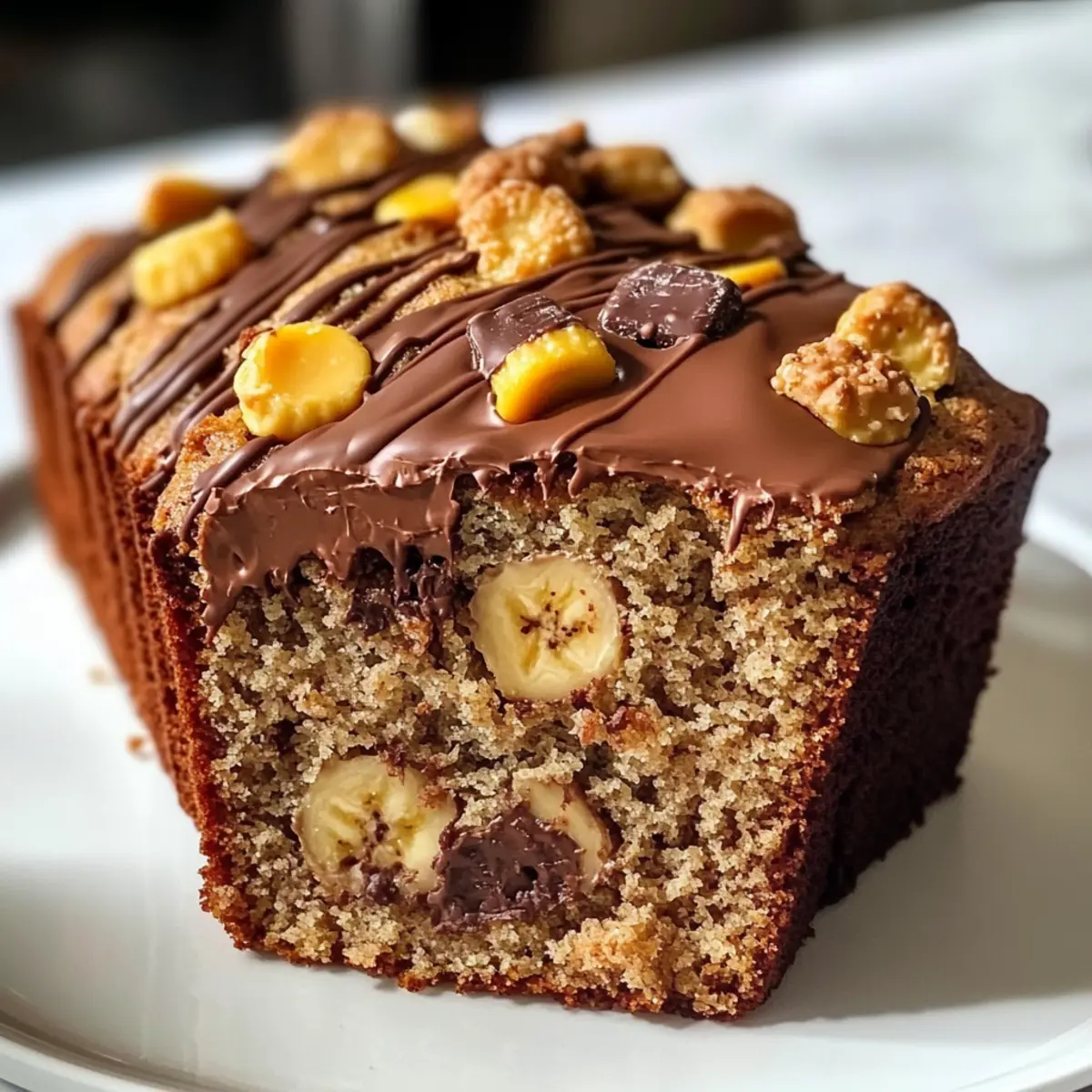Reese's Erdnussbutter Bananenbrot