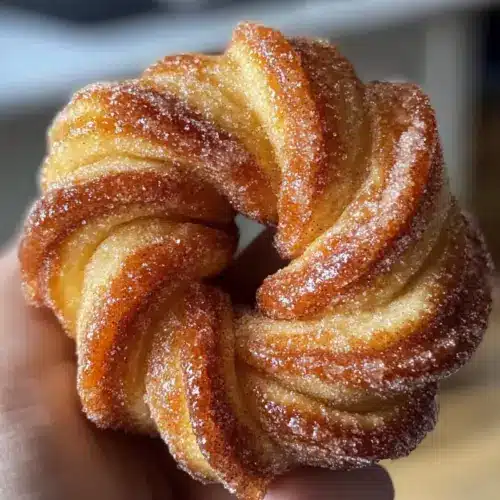 Herzhafte Sauerteig-Reste Zimt-Zucker-Dreher