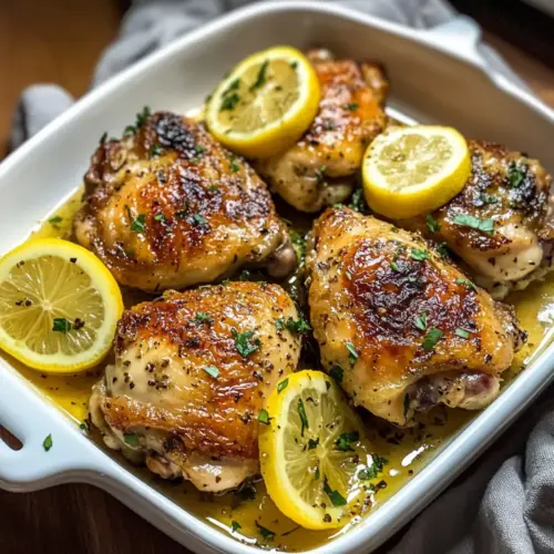 Zesty Griechische Zitronen-Hühnchenkeulen