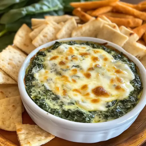 Griechischer Joghurt Spinat Dip