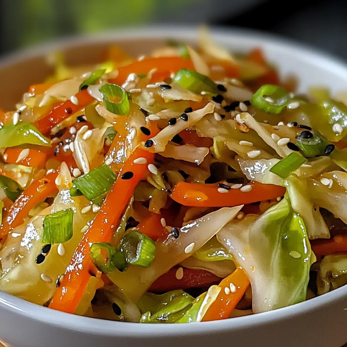 Asiatische Kohlpfanne