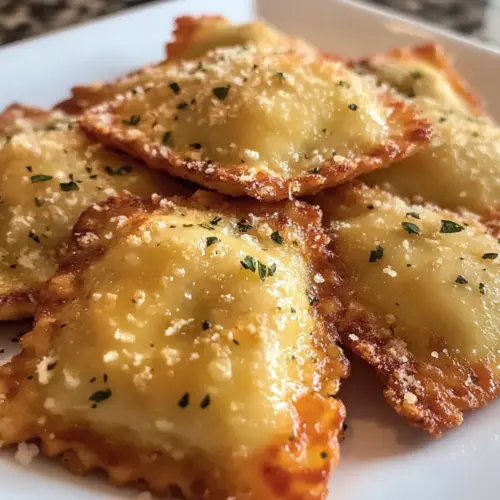 Knusprige Ravioli Vorspeise