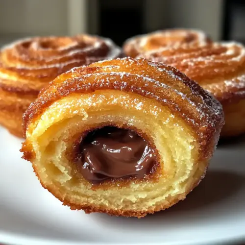 Leckere Churro-Cruffins