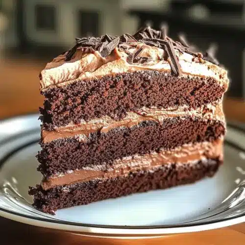 Doppelschicht-Schokoladenfudge-Kuchen