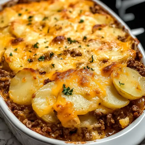 Hobo-Auflauf mit Hackfleisch Rezept