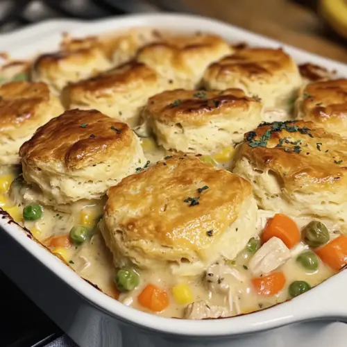 Hausgemachter Hühnertopf-Pie