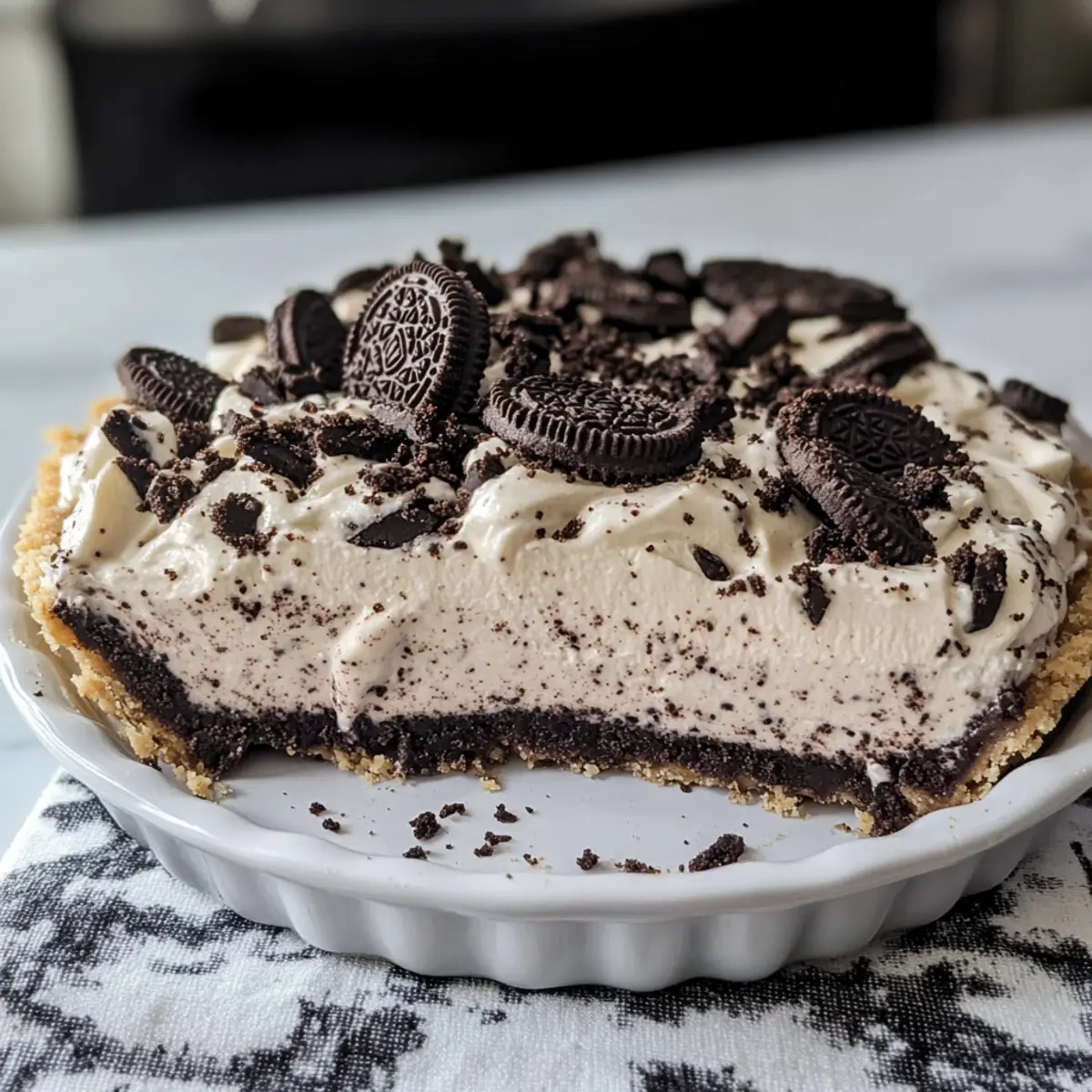 Oreo-Pudding-Kuchen