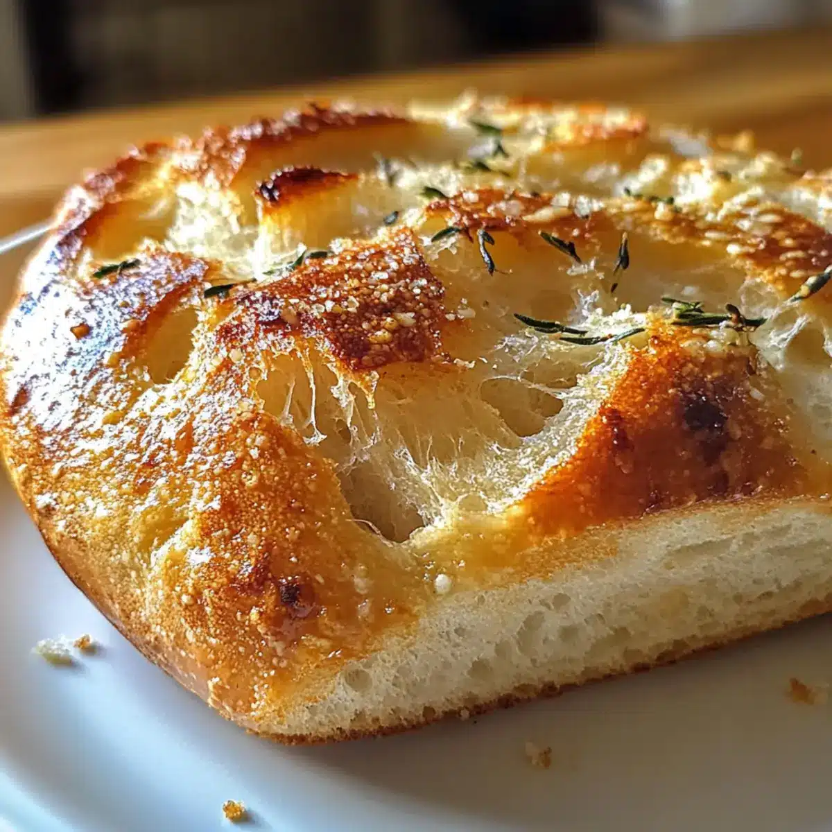 Parmesan Knoblauch Artisan Brot