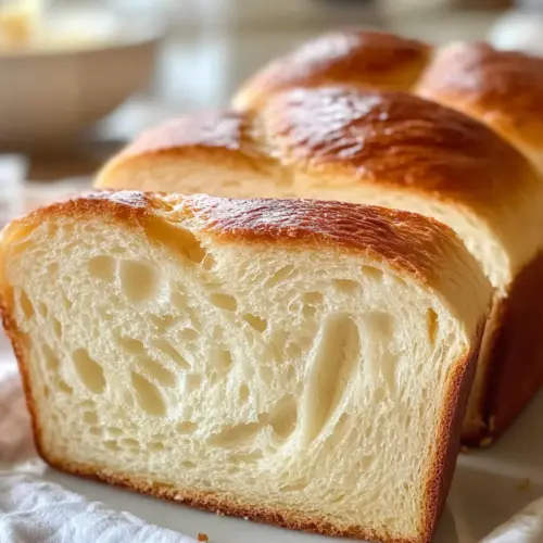 Weiches und Butterweiches Milchbrotlaib