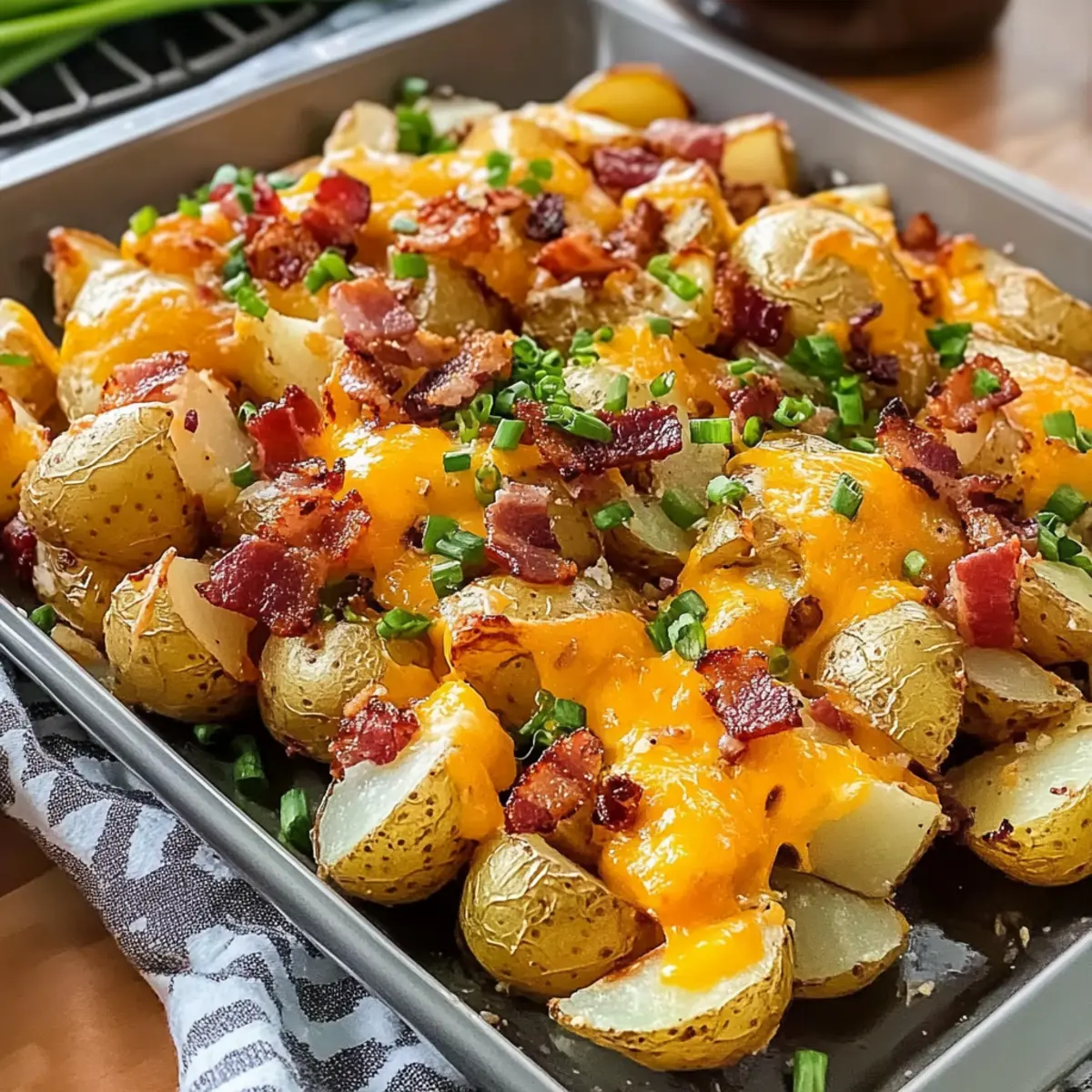 Hausgemachte Gegrillte Ranch Kartoffeln