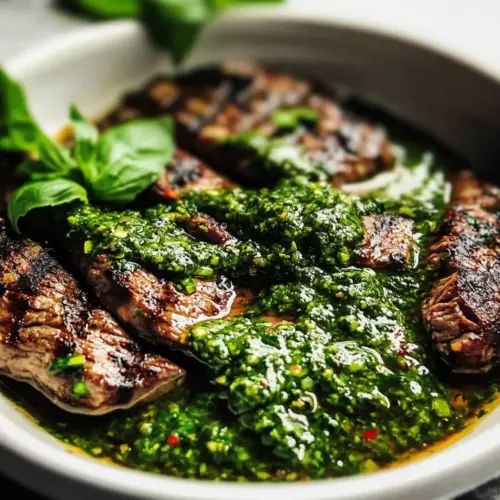 Schnelle und einfache Chimichurri-Sauce