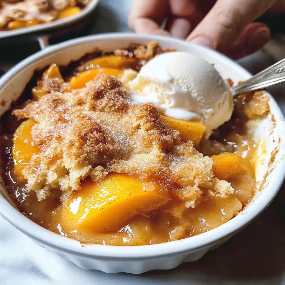 Der beste Pfirsich-Cobbler